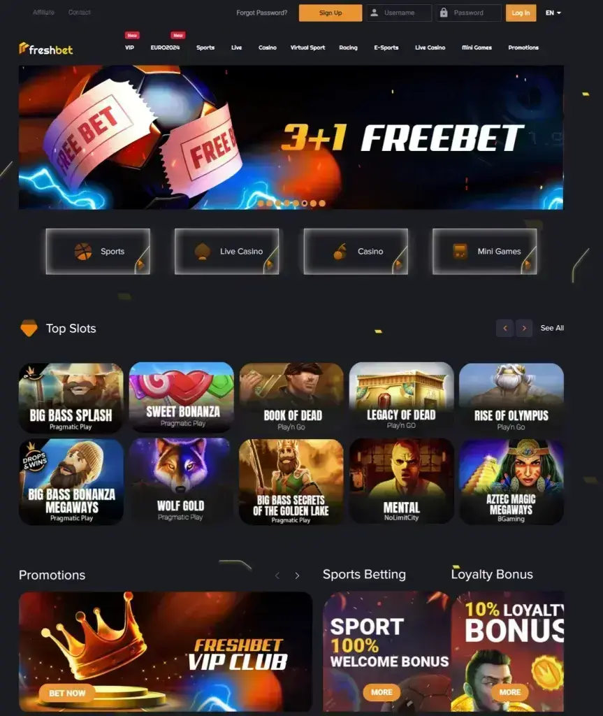 FreshBet Képernyőkép 3
